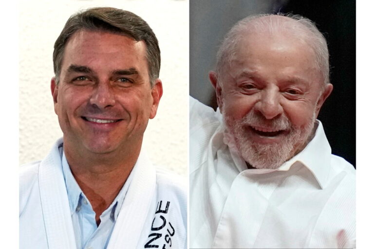 Flávio Bolsonaro secured 47% of the vote in the first round of Brazil's presidential election, edging out incumbent Luiz Inác