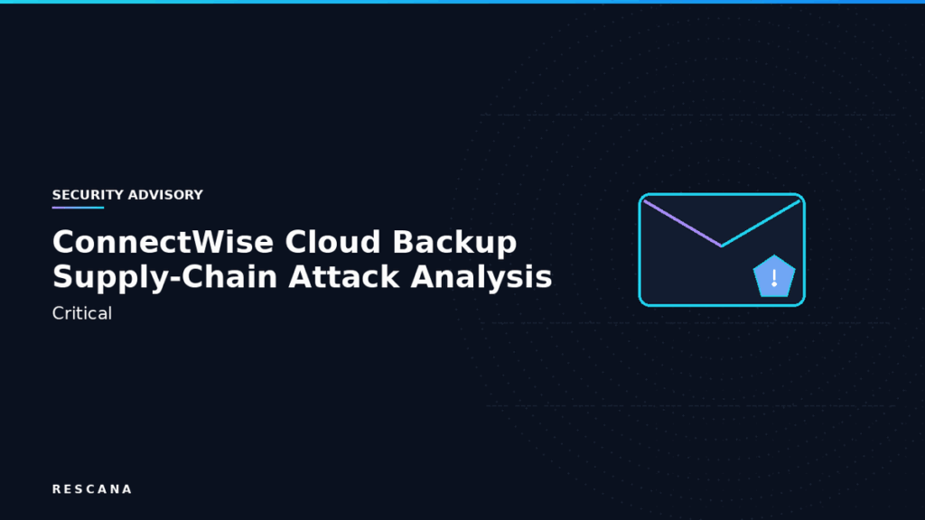 ConnectWise Suspends Cloud Backup After Attackers Breach 162 Tenants