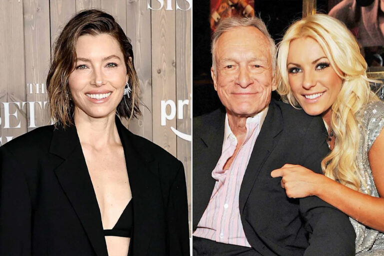 Hugh Hefner Widow Urges Jessica Biel to Turn Down Role in Playboy Film