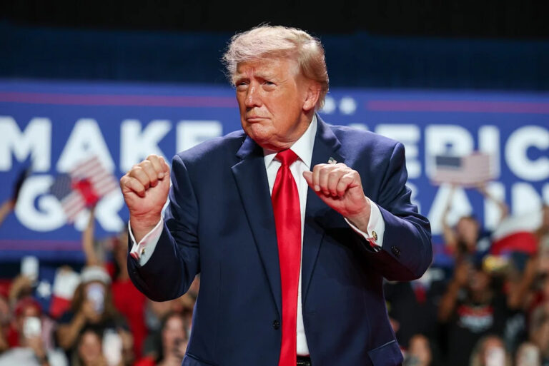 Donald Trump's Texas rally rocked by repeated protests