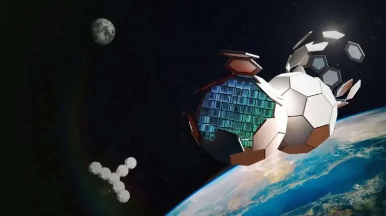 TESSERAE Magnetic Tiles Head to Space Station for Assembly Test