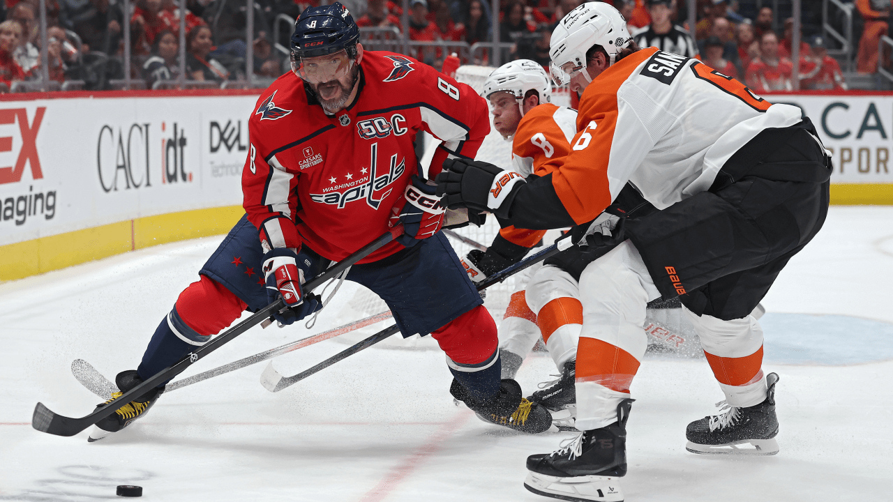 Washington Capitals Defeat Philadelphia Flyers 5-2 Behind Alex Tuch
