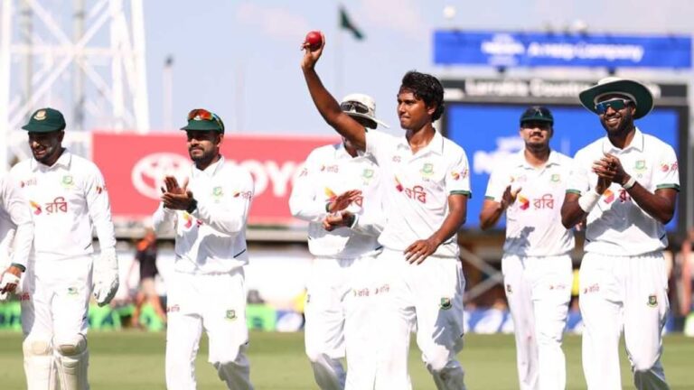 Hasan Mahmud Claims Bangladesh's First Test Hat-Trick Against Afghanistan